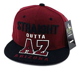 Arizona Leader of the Game Straight Outta AZ Snapback Hat