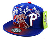 Philadelphia Leader of the Game Liberty Bell Skyline Snapback Hat