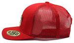 4350 District Leader of Generation Apparel King Gold Metal Mesh Snapback Hat