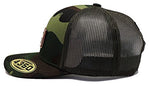 4350 District Leader of Generation Apparel King Gold Metal Mesh Snapback Hat