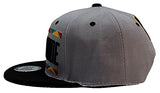 Black Pride Top Pro Stacked Snapback Hat