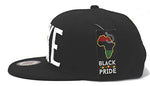 Black Pride Top Pro Wake Snapback Hat