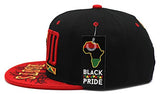 Black Pride Top Pro Proud of My Roots Snapback Hat