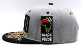 Black Pride Top Pro Proud of My Roots Snapback Hat