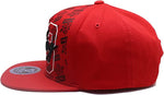 Chicago 23 Top Level Crown King All Over Snapback Hat