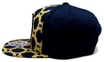 Top Level Crown King Luxe Chains Snapback Hat