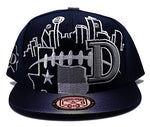 Dallas Leader Of The Game Youth City Skyline Snapback Hat