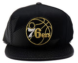 Philadelphia Mitchell & Ness 76ers Sharktooth Snapback Hat