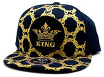 Top Level Crown King Luxe Chains Snapback Hat