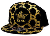 Top Level Crown King Luxe Chains Snapback Hat