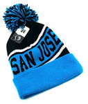 San Jose Top Pro Cuffed Pom Beanie