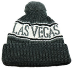 Las Vegas Headlines Lined Cuffed Pom Beanie