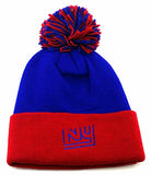 New York Leader of the Game Cuffed Pom Beanie