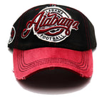 Alabama Leader of the Game Vintage Strapback Hat
