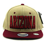 Arizona Headlines Desert Gold Blockbuster Snapback Hat