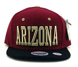 Arizona Headlines Sedona Red Blockbuster Snapback Hat