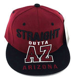 Arizona Leader of the Game Straight Outta AZ Snapback Hat