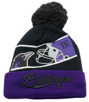 Baltimore Premium Blade Cuffed Pom Beanie
