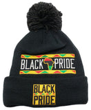 Black Pride Premium Cuffed Pom Beanie