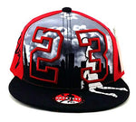 Chicago Greatest 23 Youth Cloudy Skyline Snapback Hat