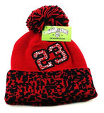Chicago Leader of the Game Crackle 23 Cuffed Pom Beanie