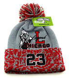 Chicago Leader of the Game MJ Shooter Cuffed Pom Beanie