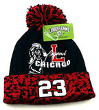 Chicago Leader of the Game MJ Shooter Cuffed Pom Beanie