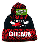 Chicago Leader of the Game Straight Outta Cuffed Beanie
