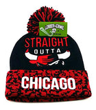 Chicago Leader of the Game Straight Outta Cuffed Beanie