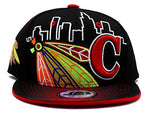 Chicago Leader of the Game Youth Feathered Skyline Snapback Hat