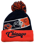 Chicago Premium Blade Cuffed Pom Beanie