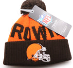 Cleveland Browns NFL Proline Infant Cuffed Pom Beanie