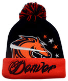 Denver Premium Colossal Cuffed Pom Beanie