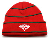 Diamond Supply Co Striped Cuffed Beanie