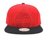 Houston Rockets Mitchell & Ness Retro XL Logo Fitted Hat