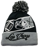 Las Vegas Premium Blade Cuffed Pom Beanie