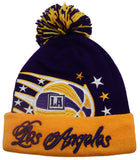 Los Angeles Premium Colossal Cuffed Pom Beanie