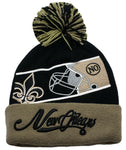 New Orleans Premium Blade Cuffed Pom Beanie