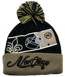 New Orleans Premium Blade Cuffed Pom Beanie