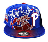 Philadelphia Leader of the Game Liberty Bell Skyline Snapback Hat