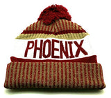 Phoenix Headlines Lined Cuffed Pom Beanie