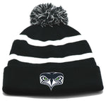 Seattle Seahawks '47 Brand Fan Favorite Striped Cuffed Pom Knit Beanie
