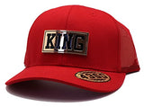 4350 District Leader of Generation Apparel King Gold Metal Mesh Snapback Hat