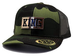 4350 District Leader of Generation Apparel King Gold Metal Mesh Snapback Hat