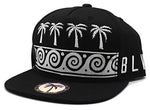 BLVD Supply Palm Tree Waves Snapback Hat