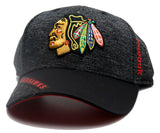 Chicago Blackhawks Reebok Playoff Flex Fitted Hat