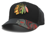 Chicago Blackhawks Reebok Playoffs Center Ice Flex Fitted Hat