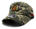 Chicago Blackhawks Reebok Youth Digital Camouflage Strapback Hat