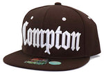 Compton Headlines Old English Banner Snapback Hat