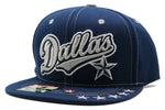 Dallas Headlines Tailsweeper Script Snapback Hat